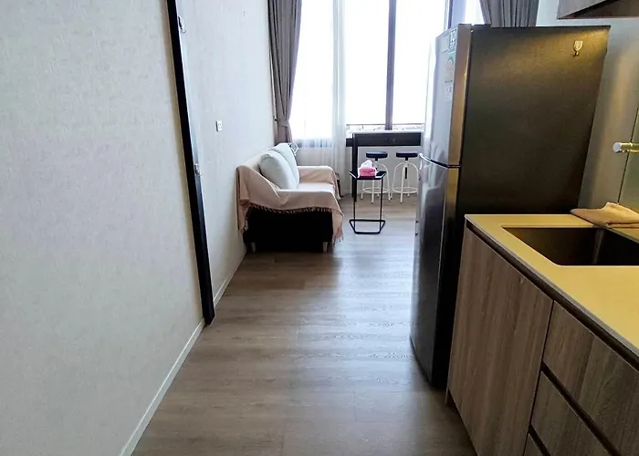 Apartment Bts Onnut Loft Quiet Netflix Rooftop Bar